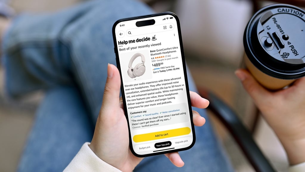 Amazon Introduces AI-Powered ‘Help Me Decide’ to Cure Shopping Indecision