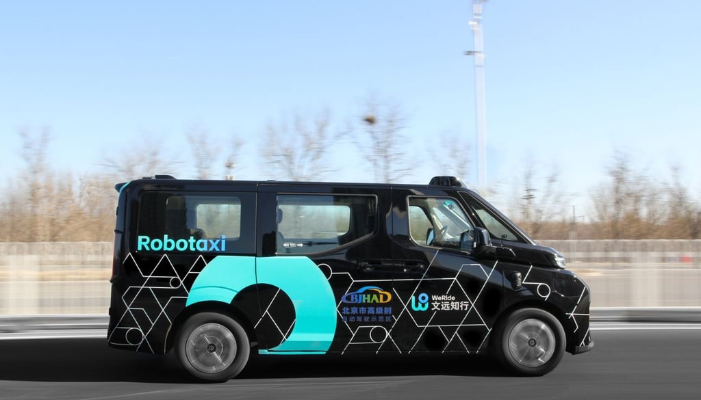 Inside China’s Robotaxis: Smooth, Silent, Driverless Rides