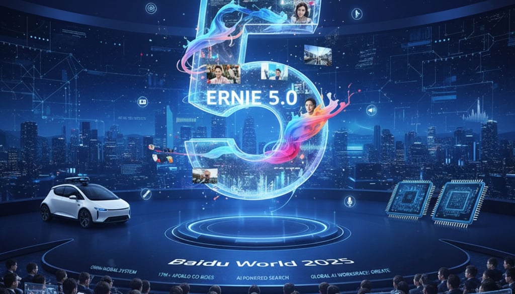 Baidu’s ERNIE 5.0 Takes Aim at OpenAI, Google in the Global Model Race
