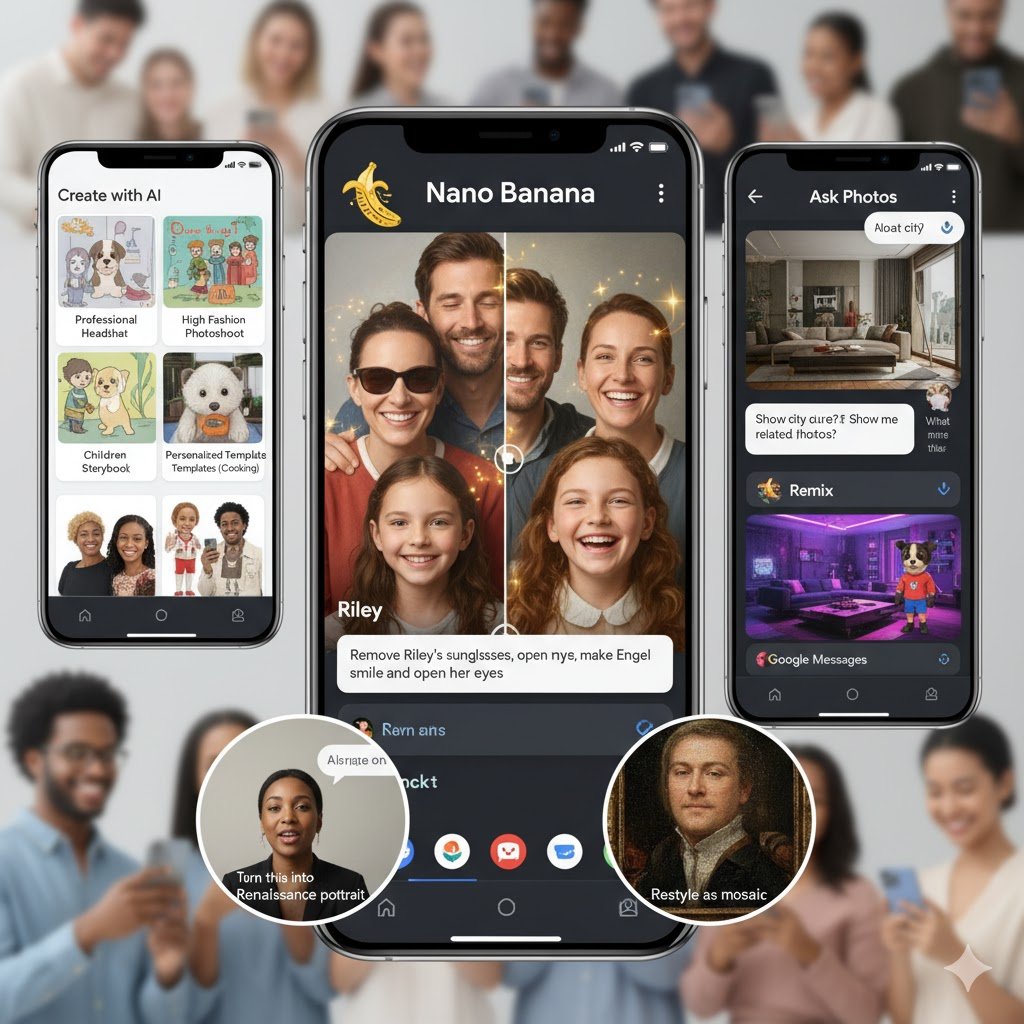 Google Expands AI Photo Editing to 100+ Countries with Nano Banana Integration
