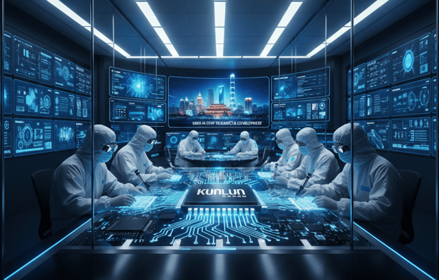 Baidu Bets on Kunlun Chips to Power China’s AI Surge