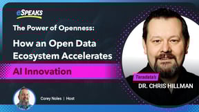 eSpeaks: BYOM with Teradata’s Dr. Chris Hillman