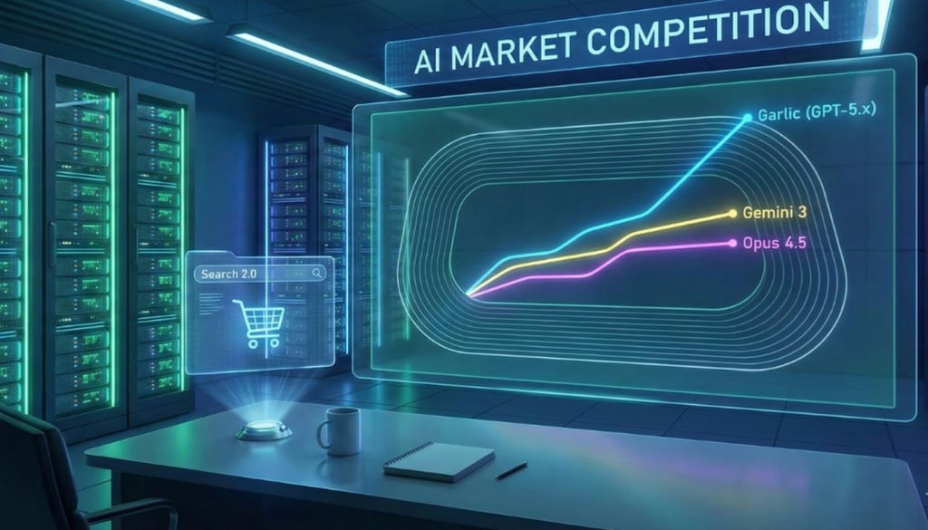 OpenAI Races ‘Garlic’ Launch and New ChatGPT Features Amid Gemini 3 Pressure