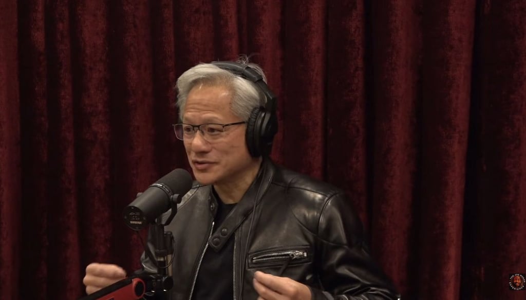 AI Is Becoming Safer, Not Scarier, Nvidia CEO Tells Joe Rogan