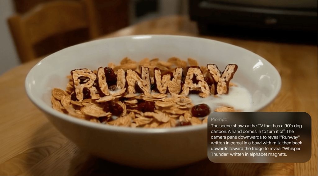 Runway Unveils Gen-4.5 AI Video Model