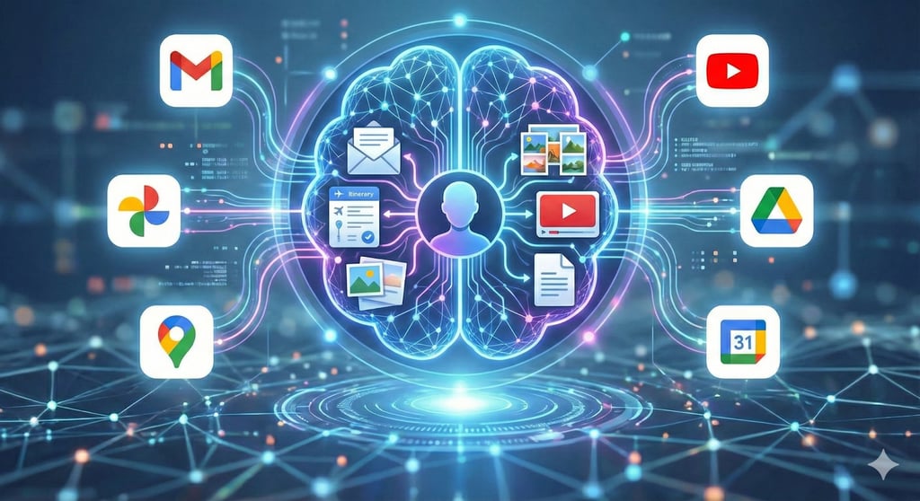 Google Integrates Gmail, YouTube, and Search Into Gemini