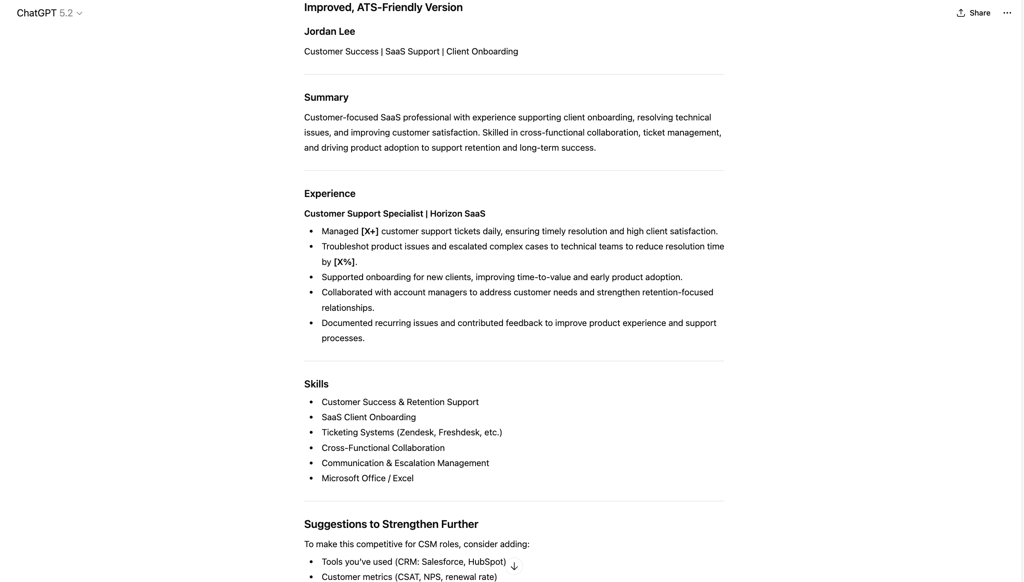 The final resume audit prompt.