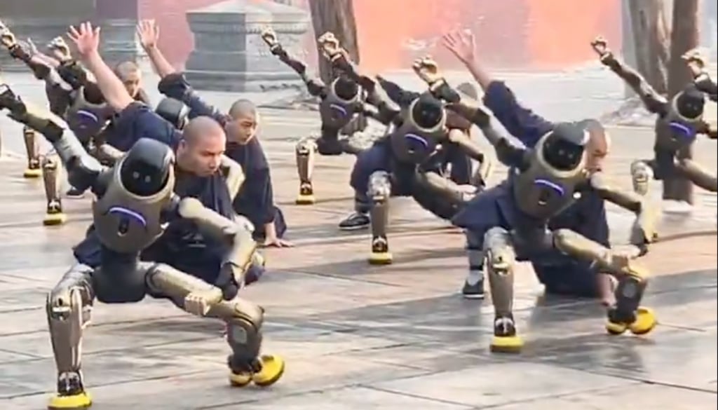 Chinese Humanoid Robots Perform Kung Fu, Stir Awe and Anxiety Online