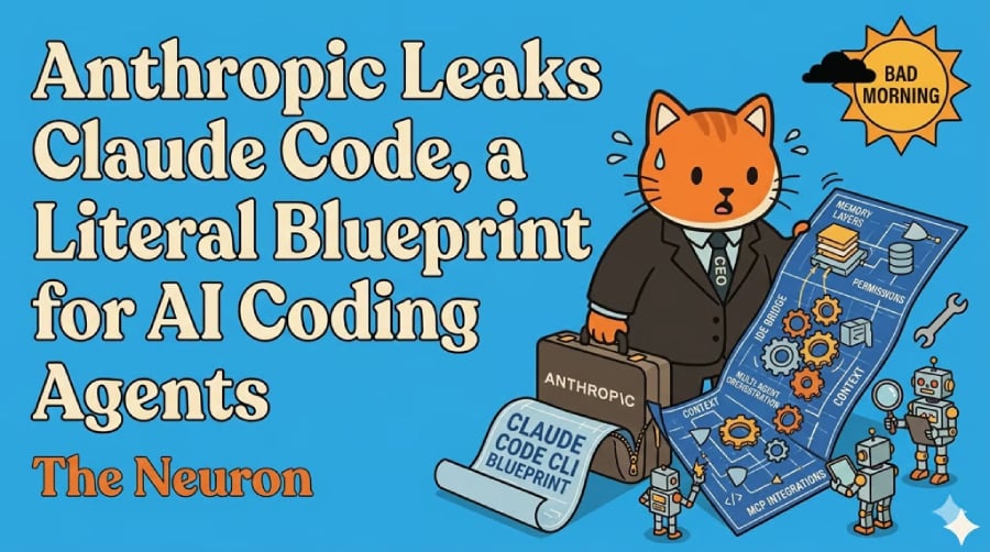 Anthropic Leaks Claude Code, a Literal Blueprint for AI Coding Agents