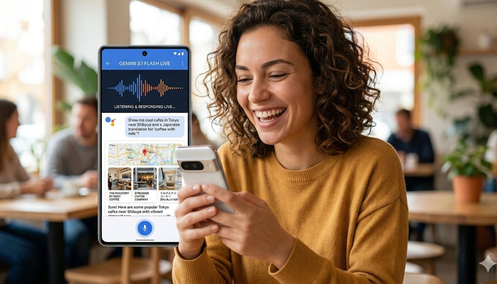 Gemini 3.1 Flash Live: Google’s AI Voice Assistant Gets a Major Real ...