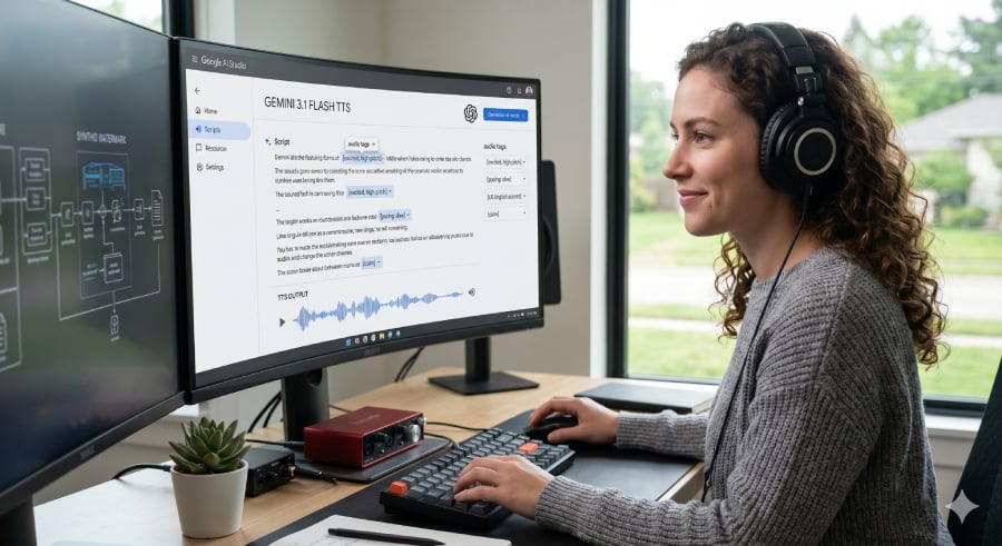 Gemini 3.1 Flash TTS: Google AI Supports 70+ Languages, Multiple Accents