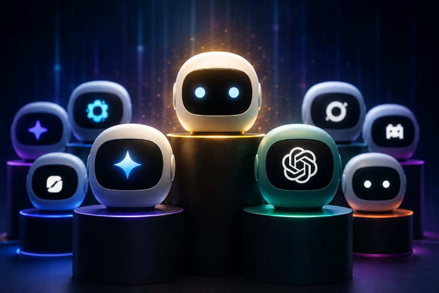 The Top 10 AI Chatbots, Ranked: Gemini, ChatGPT & More